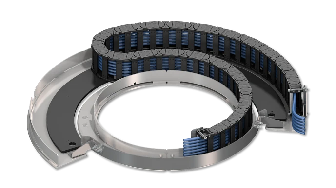 Rotating Platform Cables Vertical Lift Solutions for Roller Coasters and Gondola Lifts | igus Canada