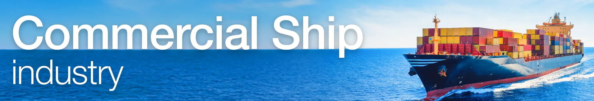 commercial ship on water