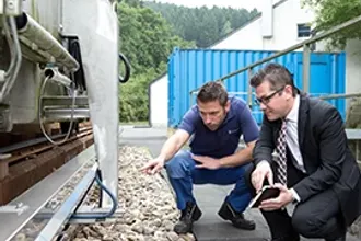 Anlagenbegutachtung vor Ort