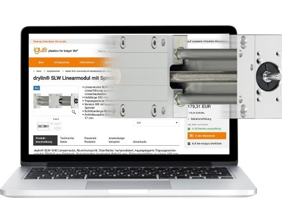 Boutique en ligne modules linéaires igus