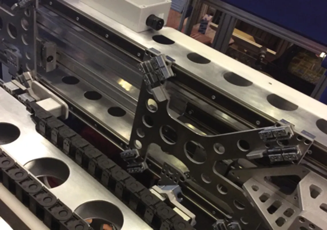 Unité de soudage dans une machine d&#x27;emballage de sachets