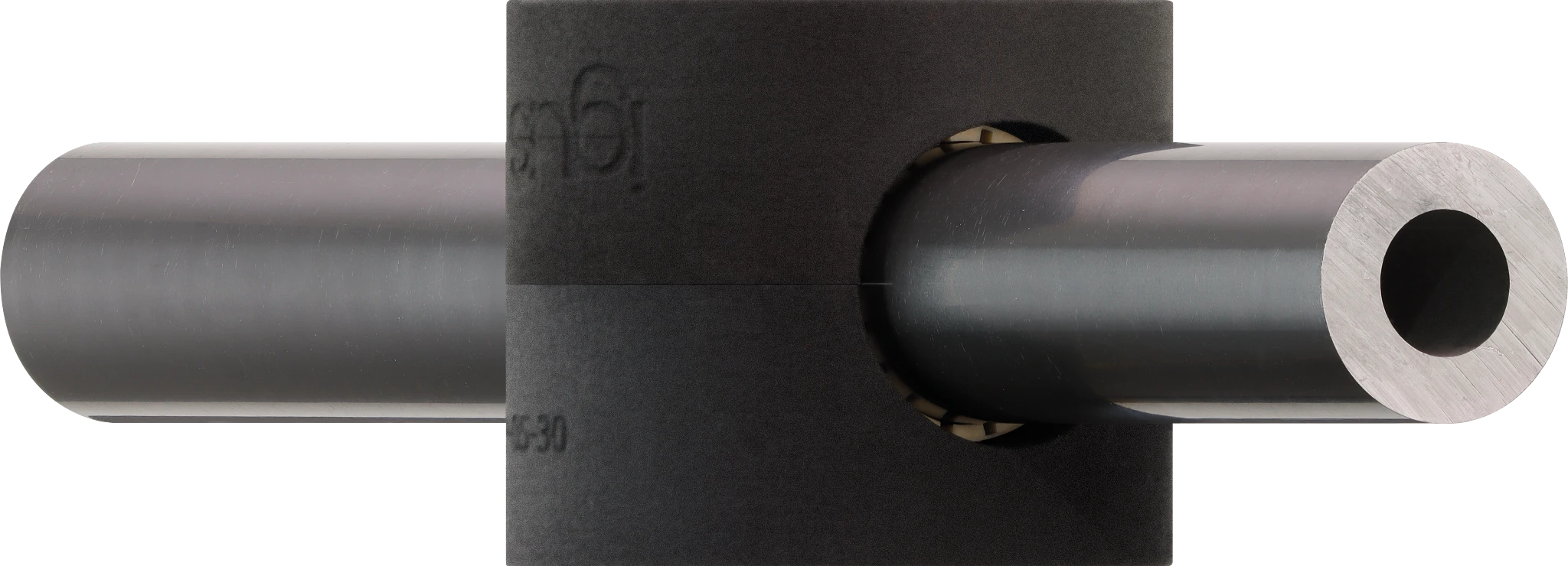 RTJUMP con diseño dividido: carcasas lineales drylin® R para ejes redondos