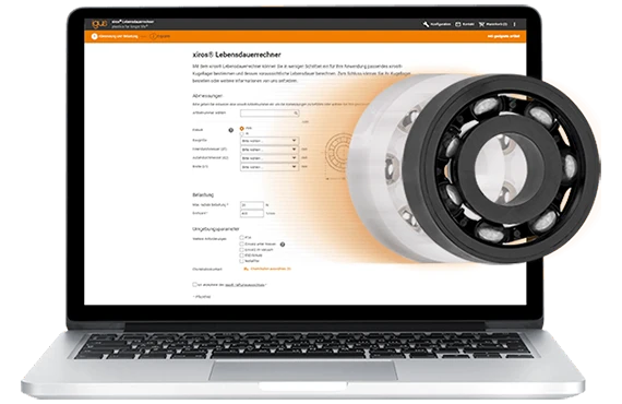 Calculate the service life of ball bearings
