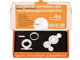 Échantillons de roues dentées