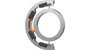 Vertical rotating energy supply SRM-V