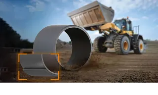 iglidur plain bearing in bearing position