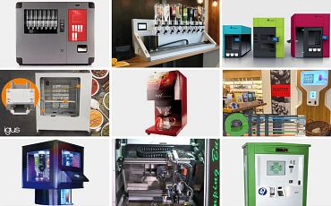 Různé zákaznické projekty v oblasti prodejních automatů