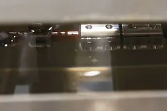 Schwingungsversuche unter Wasser