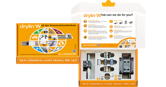 Caixa de amostras drylin W