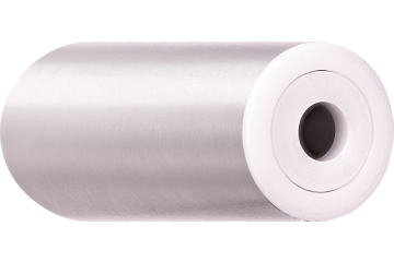 xiros® geleiderollers, roestvaststalen roller met xirodur B180 vaste flens kogellager