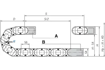 R4.38L.050.125.0 technical drawing