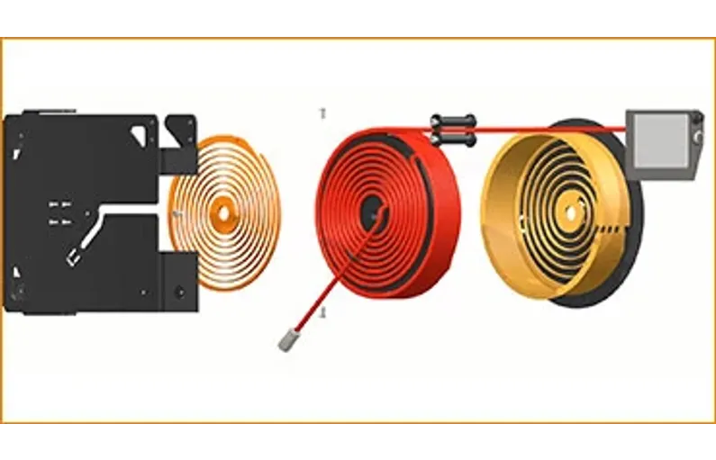 e-spool® flex 2.0 | No slip ring, space-saving | igus®