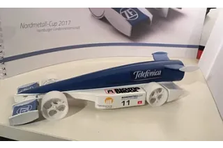 Equipo de carreras frenéticas