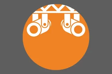 Stage construction icon