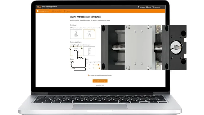 Slt Modules Low-profile drylin® SLT linear modules with lead screw drive