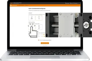 Công cụ cấu hình công nghệ truyền động drylin