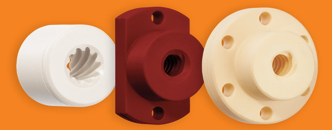 Tuercas de alta hélice