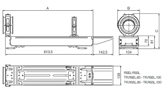 RSEL RSSL dimensions