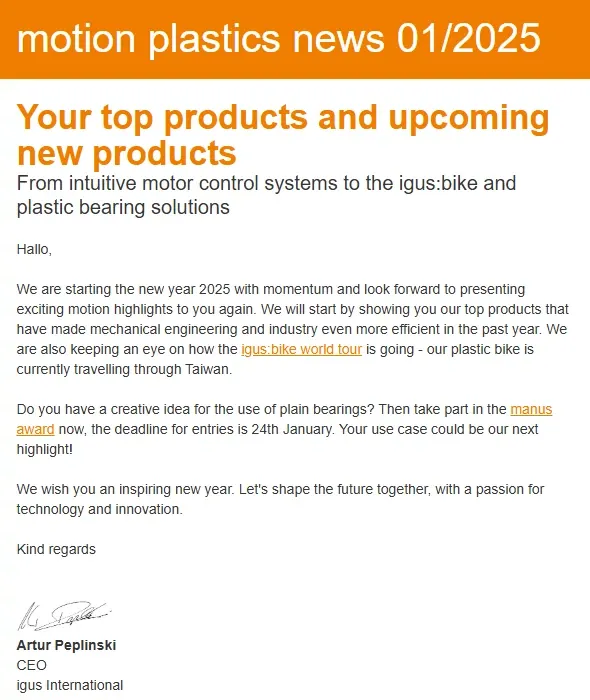 motion plastics news 1/2025