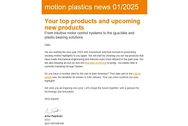 Notícias sobre plásticos para movimentação 1/2025