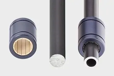 drylin R Round shaft guides