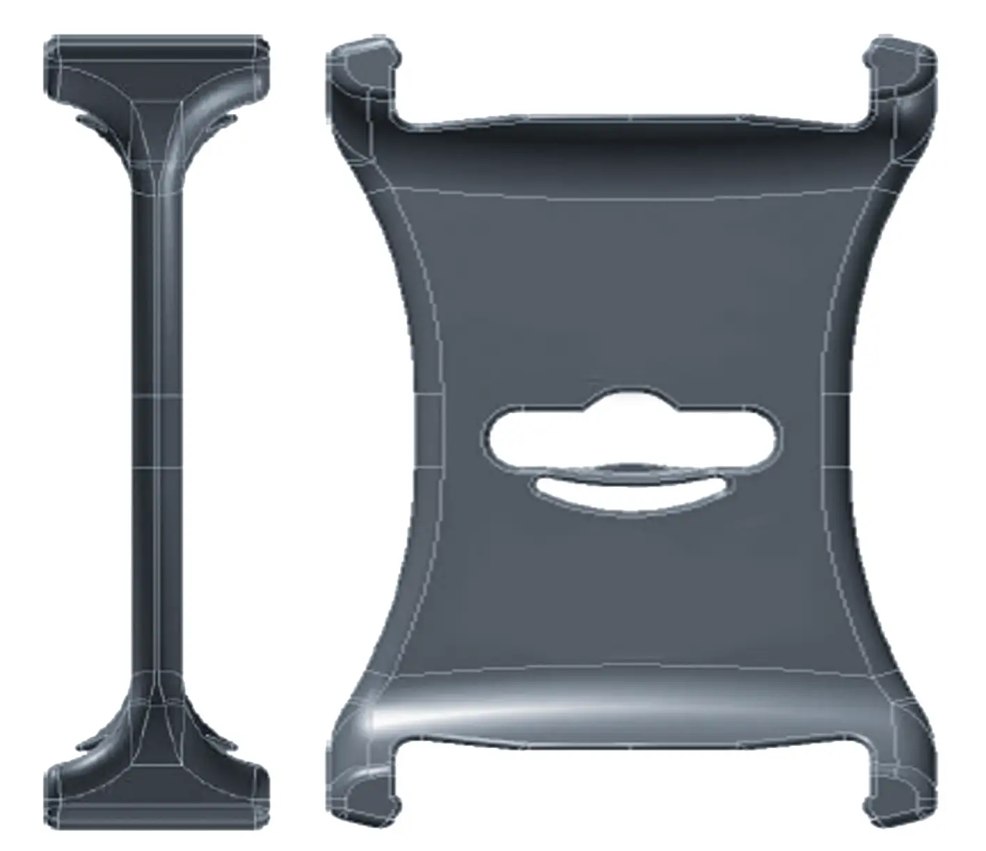 Standard separator, wide base, unassembled