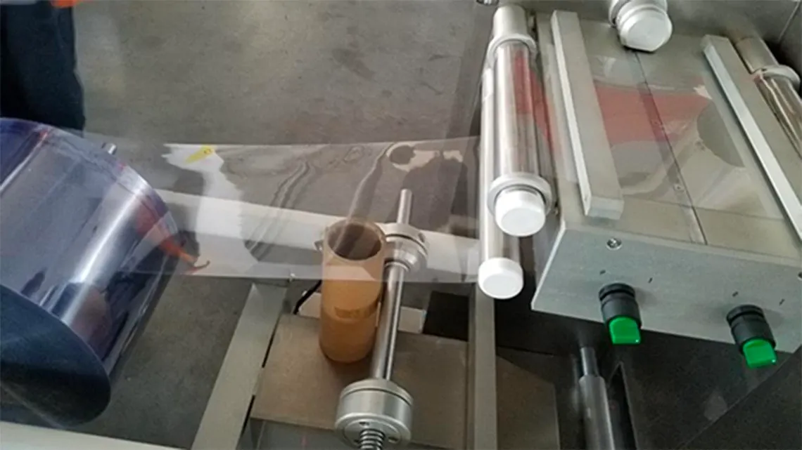 Blister packaging machine