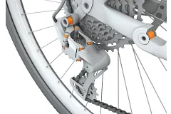 Plain bearing in the dérailleur