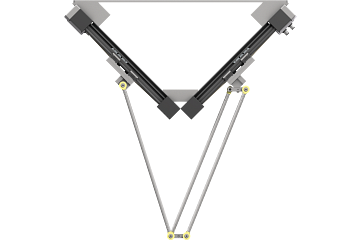 Robot Delta 2 axes | Périmètre de travail de 400 mm