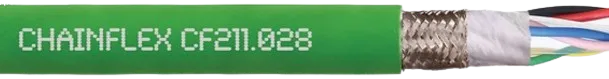 Cavo di misura di colore verde codice DESINA