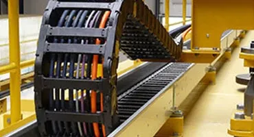 Grue de manutention de dalles