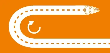 Raio de curvatura do cabo vs. raio de curvatura mínimo