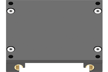 drylin W Linearschlitten WW 06-70, Gehäuse Aluminium, Schwarz eloxiert