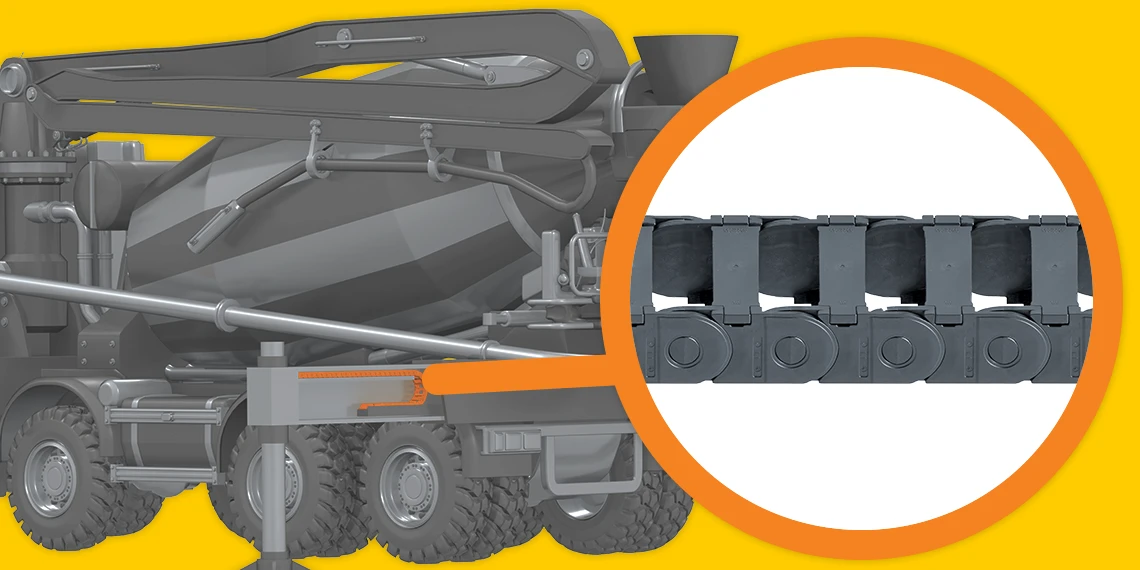 heavy duty cable carrier applications