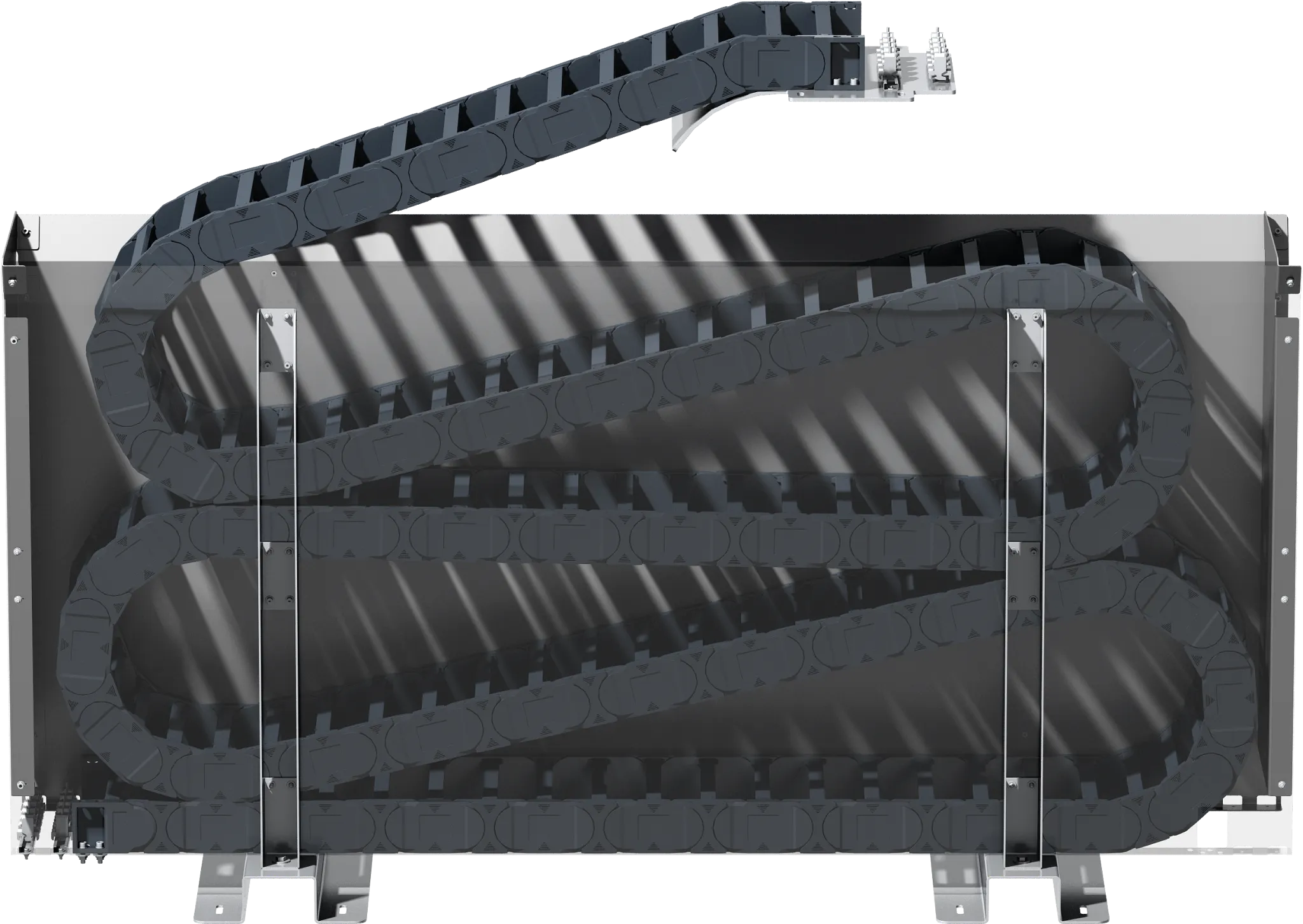 Zick-zack-Energiekettensystem