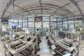 Phòng thử nghiệm xích dẫn cáp của igus®