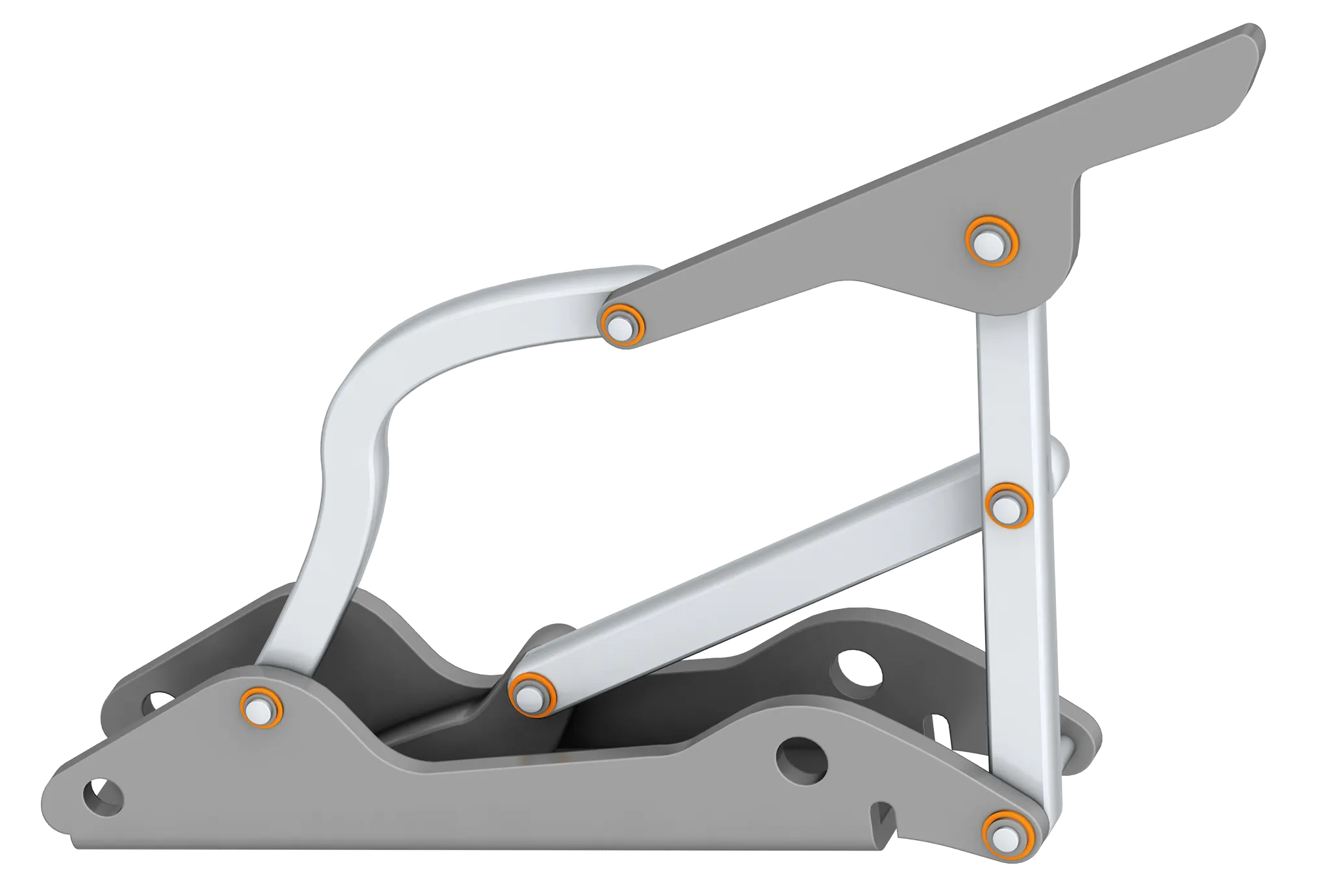 iglide plain bearing in the multi-joint hinge