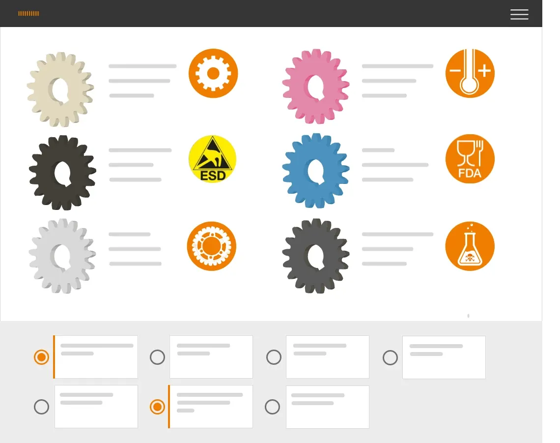 3d printing service large material selection in the online 3D printing service