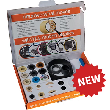 dry-tech bearings sample box & pamphlet