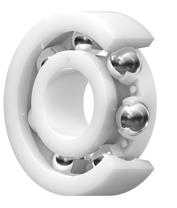 Structure of deep groove ball bearing