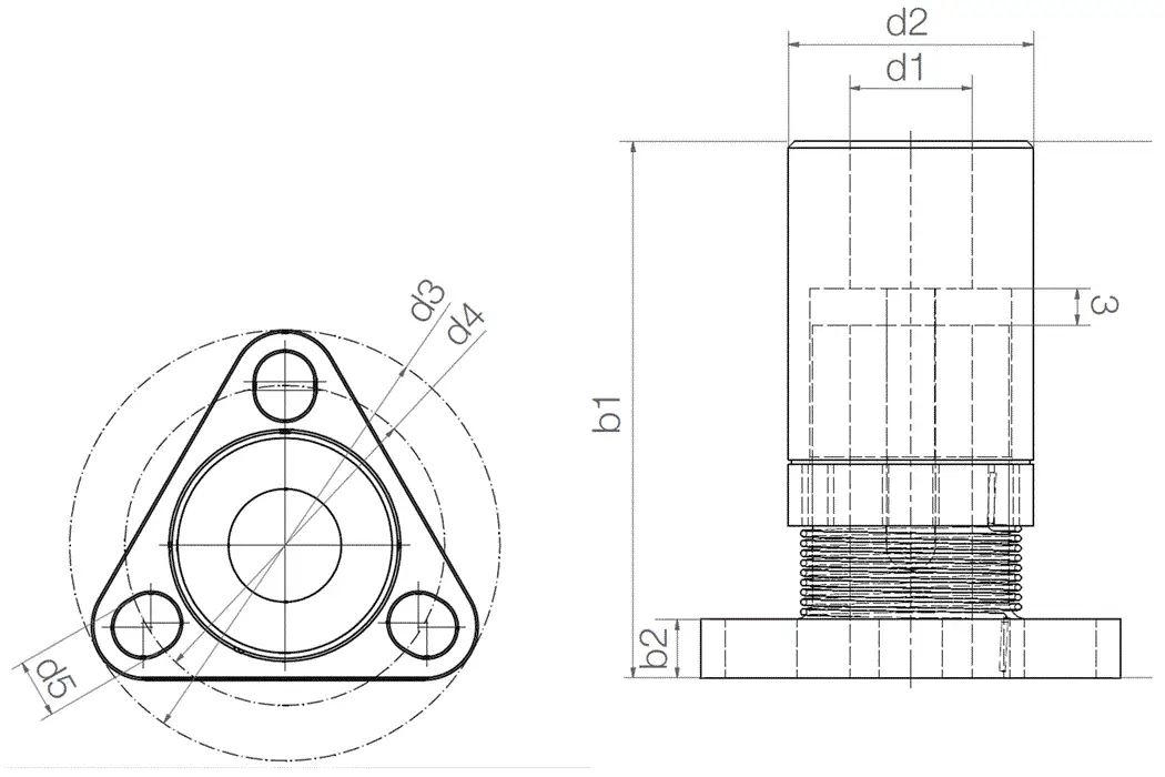 DST-JFRM-ZB-0001-DS6.35X2.54 technical drawing