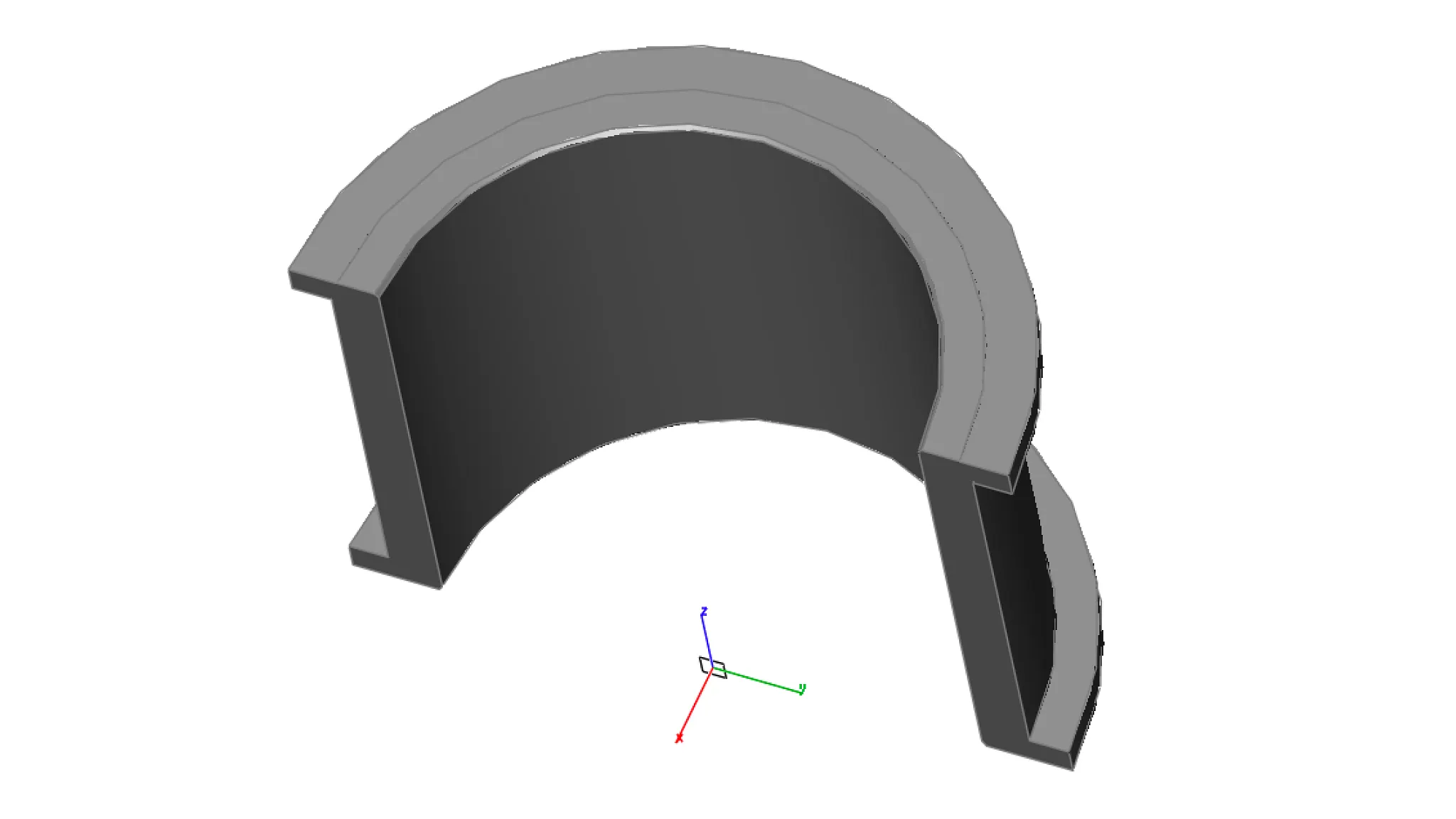 The construction of a custom-fit bearing was completed within two hours.