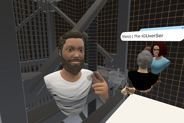 Drilling rig in the iguverse