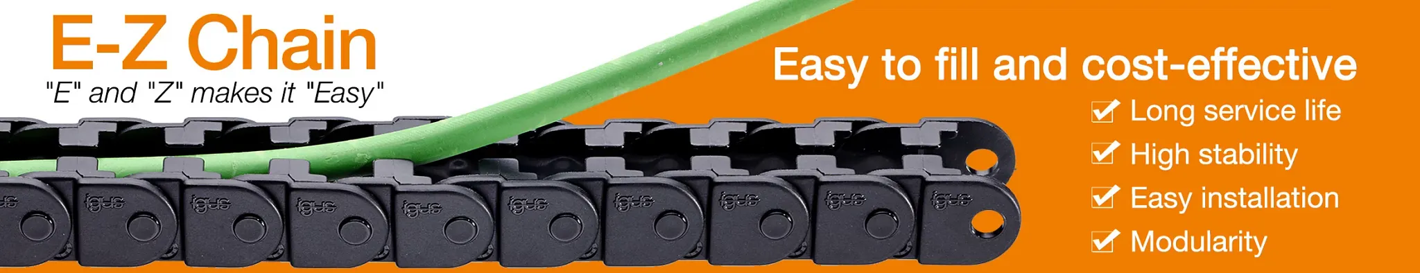 e-z chain banner