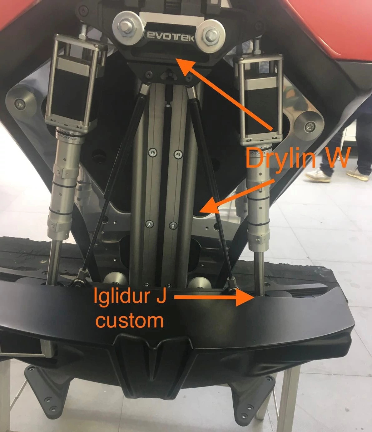 Ultimate driving simulation with drylin®