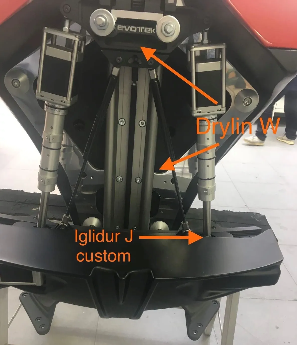 Dokonalá simulace jízdy se systémem drylin®
