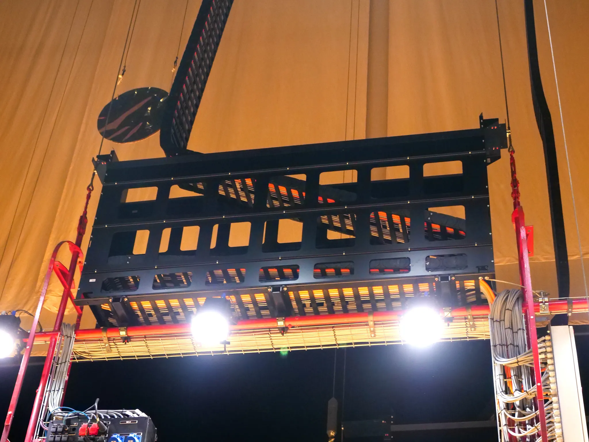 Stage and theater cable management