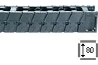 porte-câbles à faibles vibrations