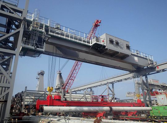 Chain Rack Ship Plastic chains for reliable operation on the largest working ship in ...