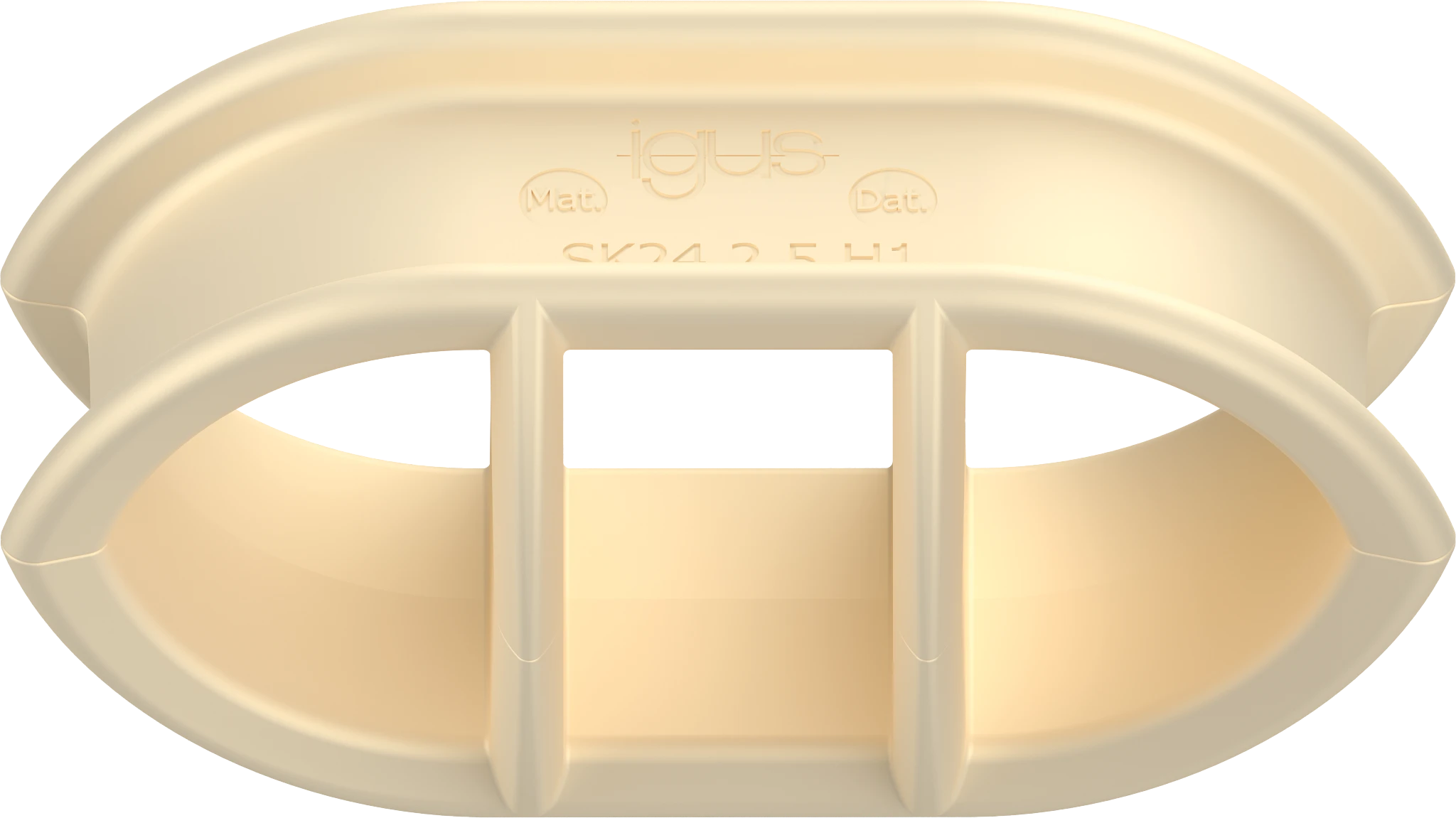 Separazione interna ad anello per e-skin